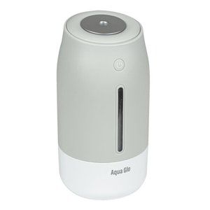 AQUA GLO PORTABLE COOL MIST FACIAL HUMIDIFIER  Silver